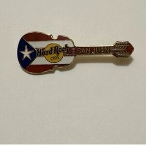 Hard Rock Cafe San Juan Flag Pin